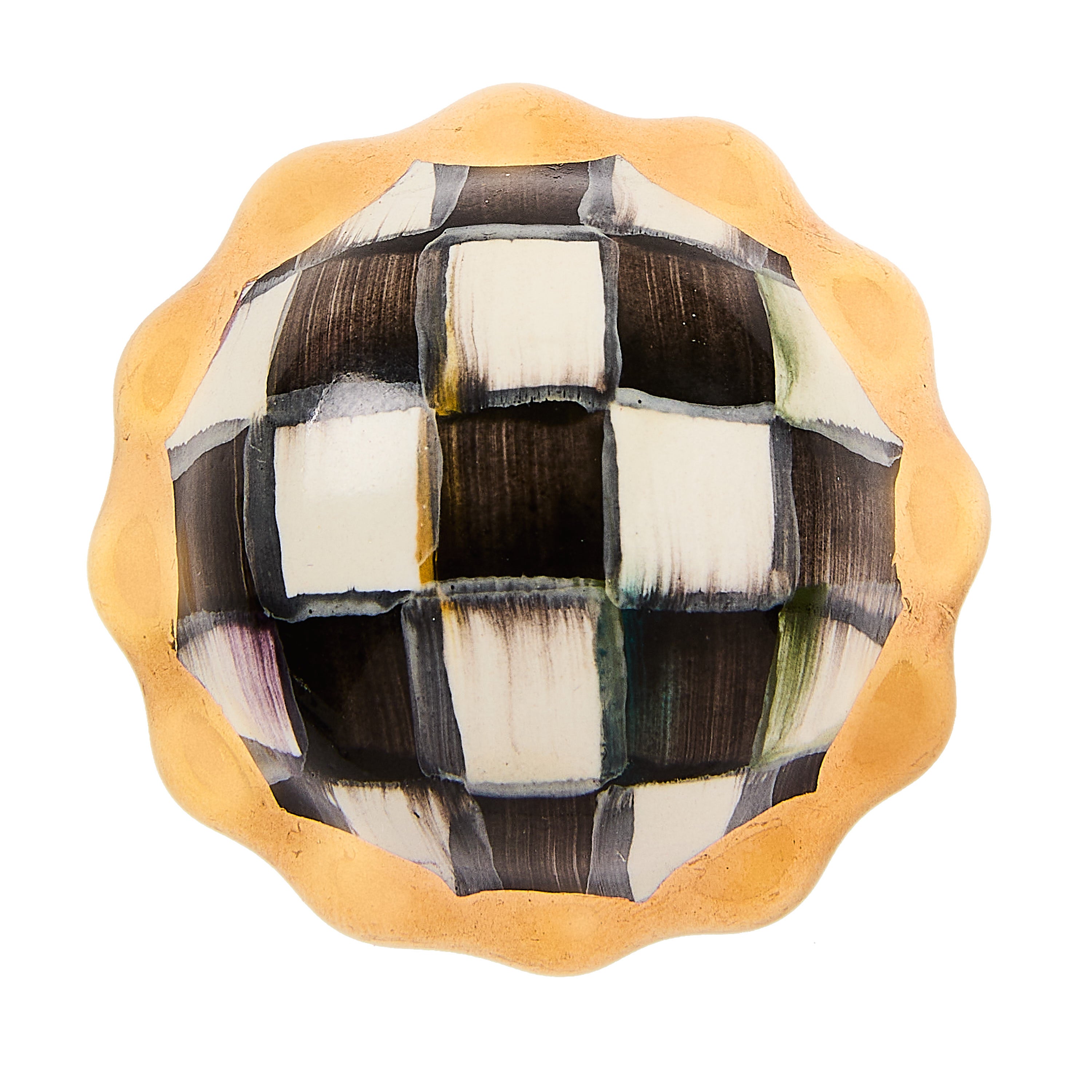 MacKenzie-Childs | Courtly Check Petit Four Round Knob