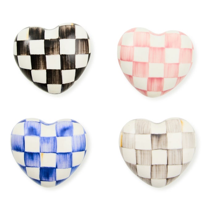 Rosy Check Heart Knob image number 1