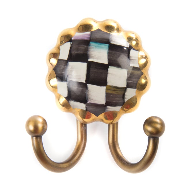 Courtly Check Round Hook image number 0