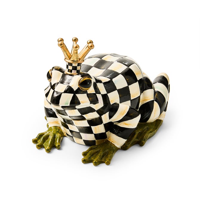Courtly Check Frog Hide-A-Key image number 2