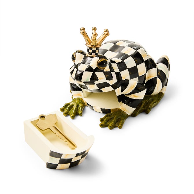 Courtly Check Frog Hide-A-Key image number 0