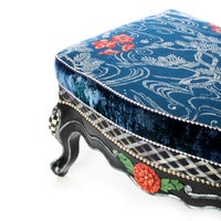 Bluetopia Ottoman