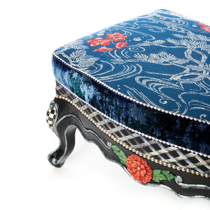 Bluetopia Ottoman image number 2
