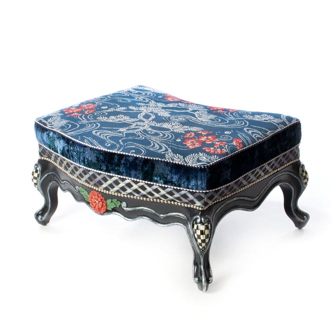 Bluetopia Ottoman image number 0