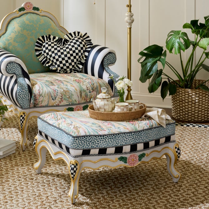 Storybook Upholstered Ottoman image number 7