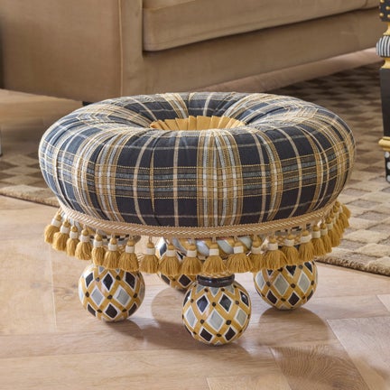 Mad for Plaid Tuffet