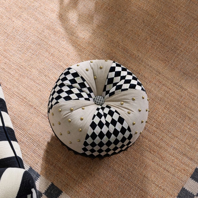 Diamond and Dot Footstool image number 6