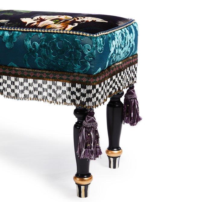 Moonlight Garden Floral Scuttlebutt Bench image number 5