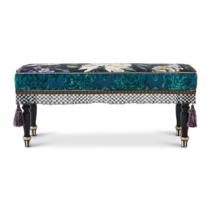 Moonlight Garden Floral Scuttlebutt Bench image number 0