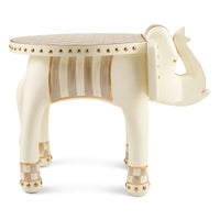 Mocha Elephant Accent Table