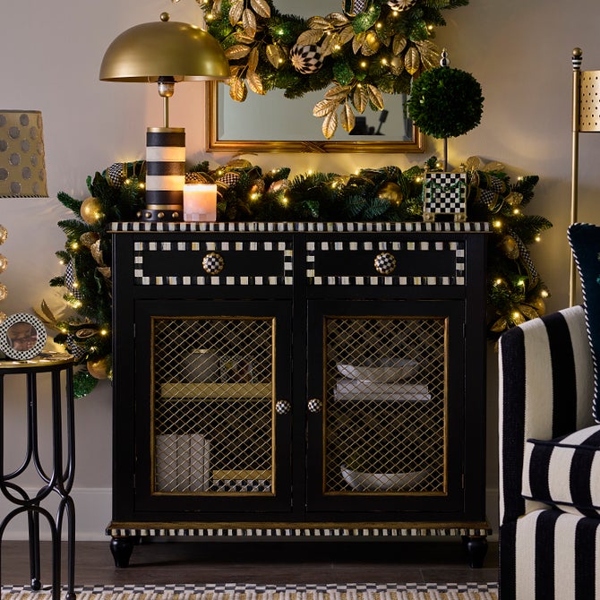 Courtly Criss-Cross Small Cabinet image number 6