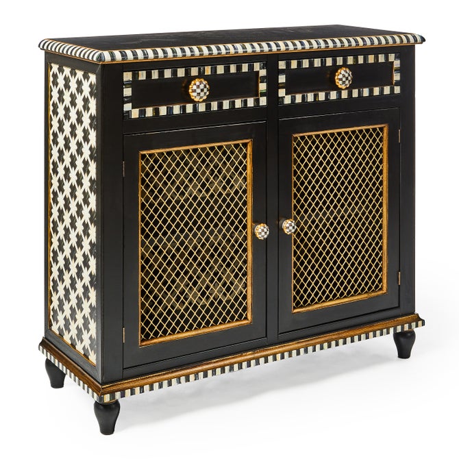 Courtly Criss-Cross Small Cabinet image number 3