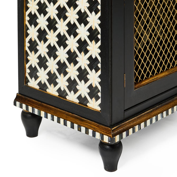 Courtly Criss-Cross Small Cabinet image number 4