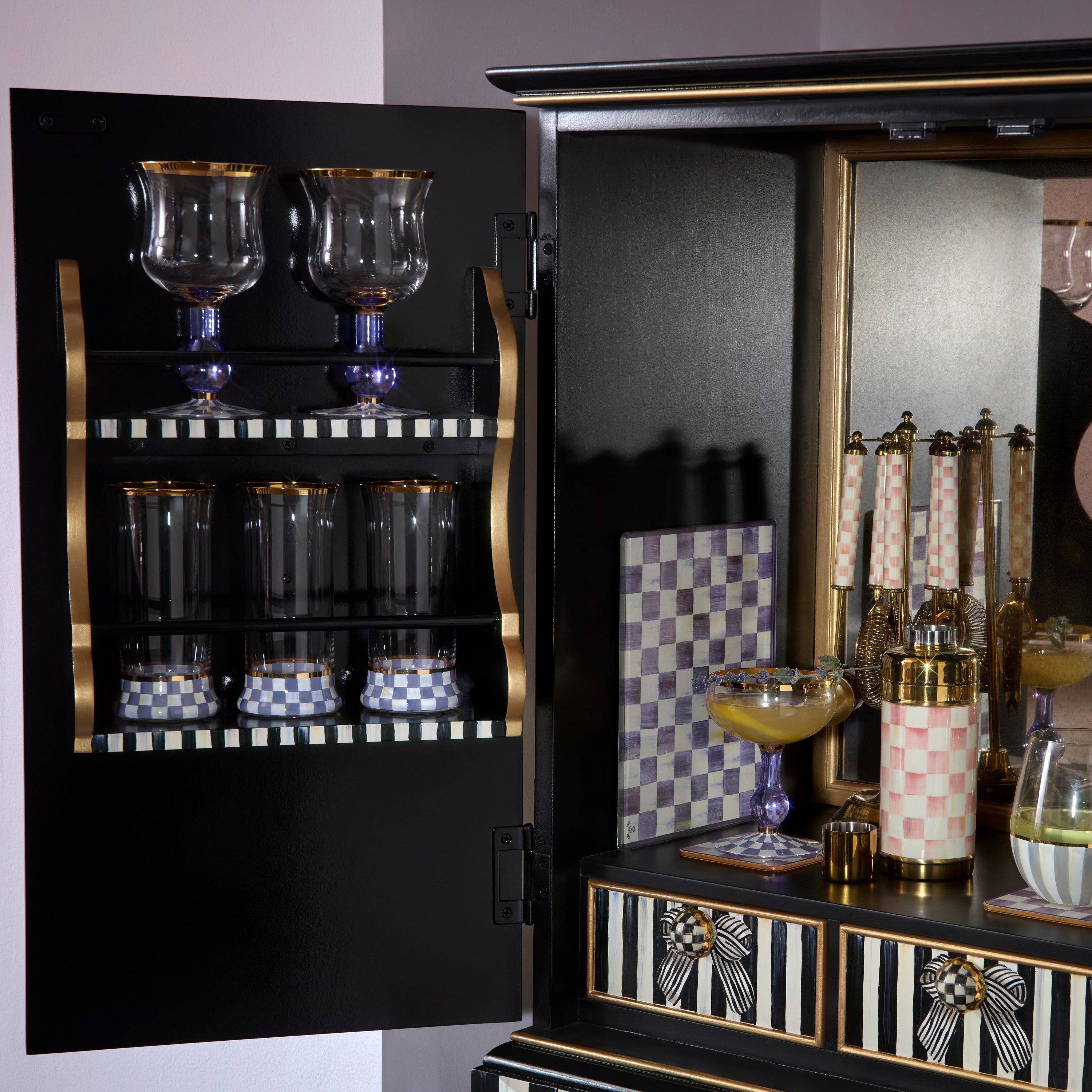 MacKenzie-Childs | Bombastic Bar Cabinet