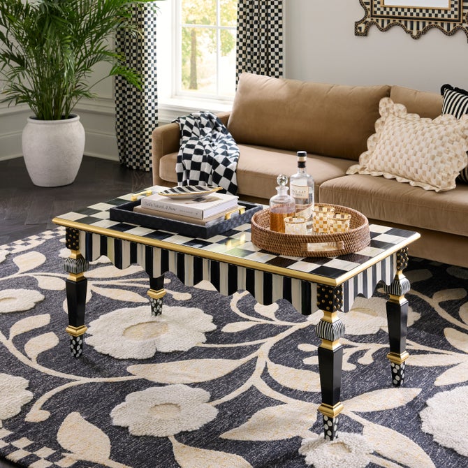 Courtly Check & Stripe Coffee Table image number 7