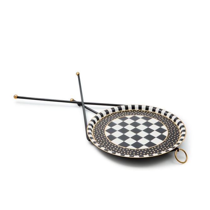 Tilt Top Black Tripod Table image number 3