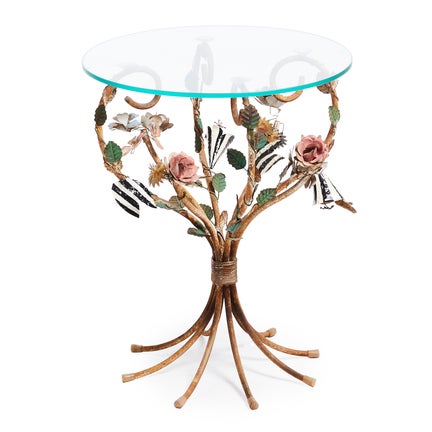 Field Study Round Accent Table