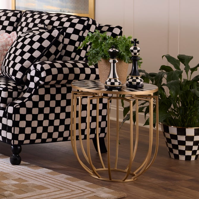 Courtly Basket Accent Table image number 2