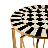 Courtly Basket Accent Table