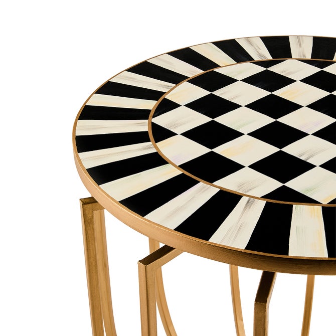 Courtly Basket Accent Table image number 5