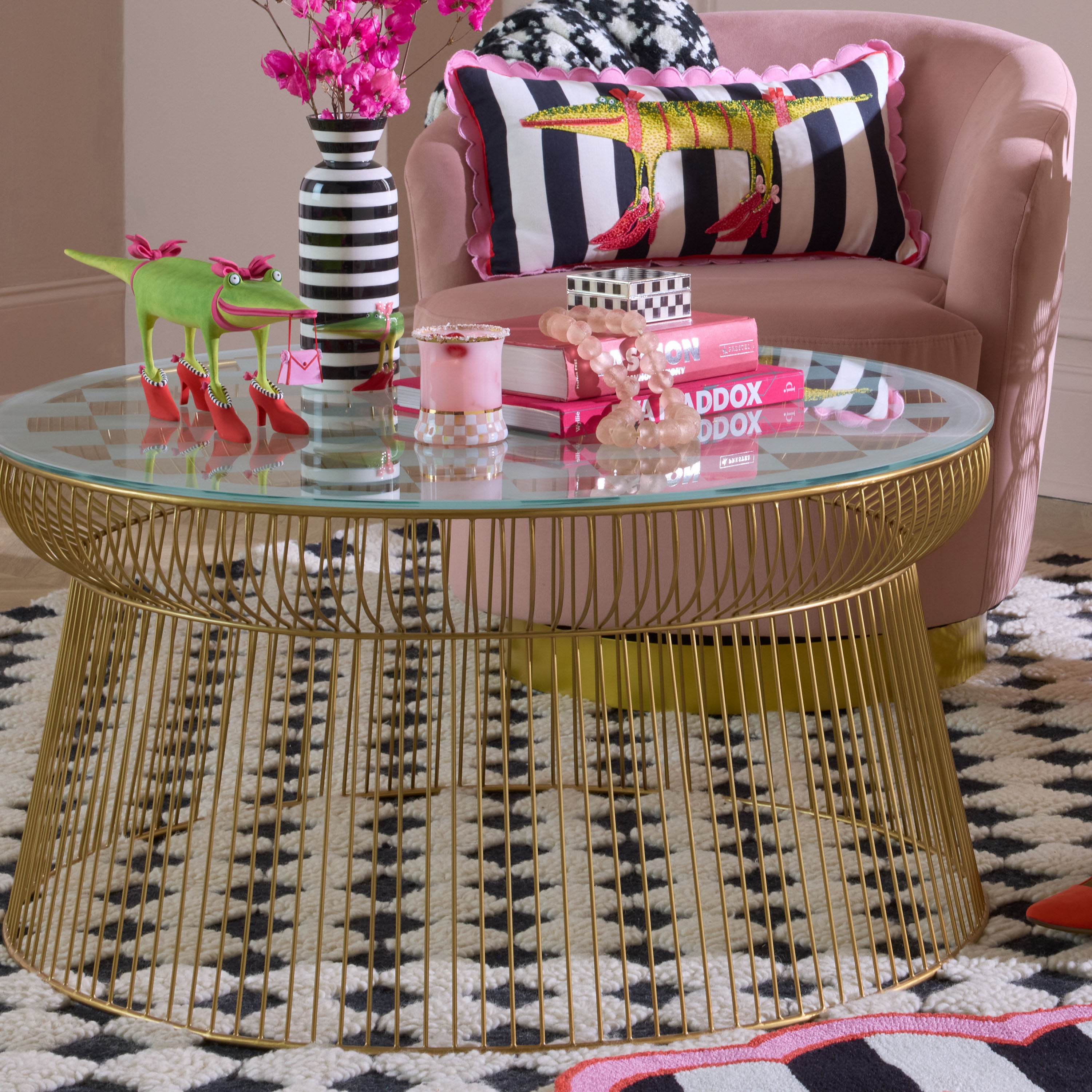 MacKenzie-Childs | Gambit Wire Coffee Table