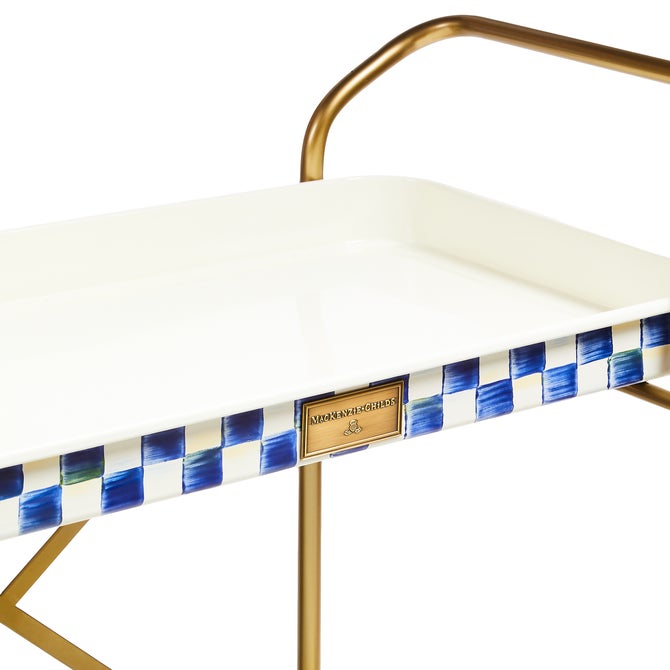 Royal Check 2-Tier Kitchen Cart image number 2
