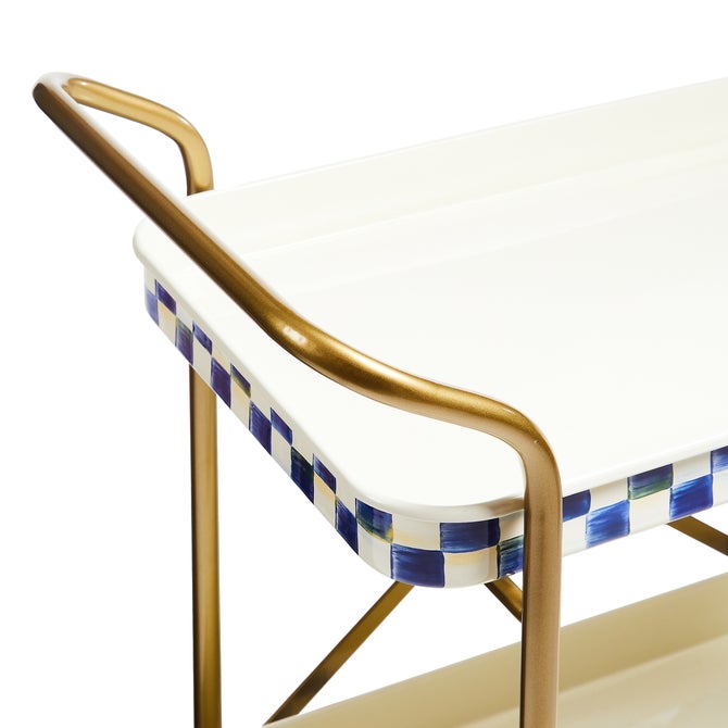Royal Check 2-Tier Kitchen Cart image number 3