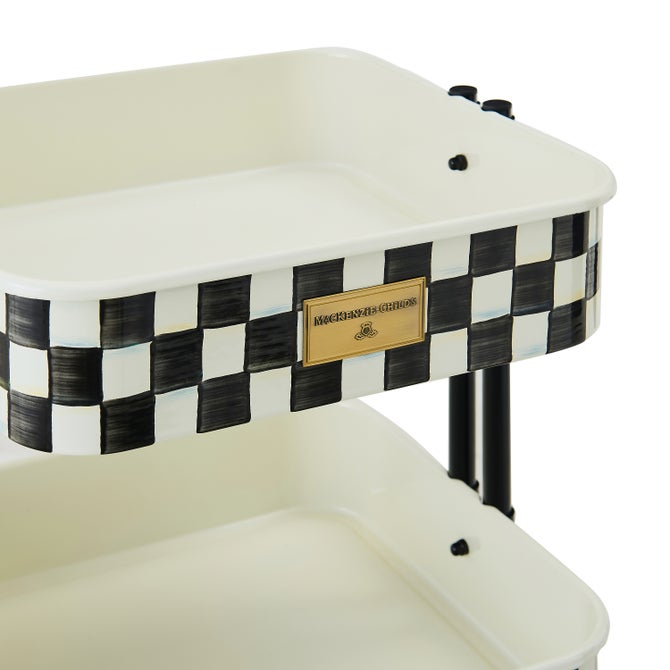 Courtly Check 3-Tier Compact Kitchen Cart image number 3