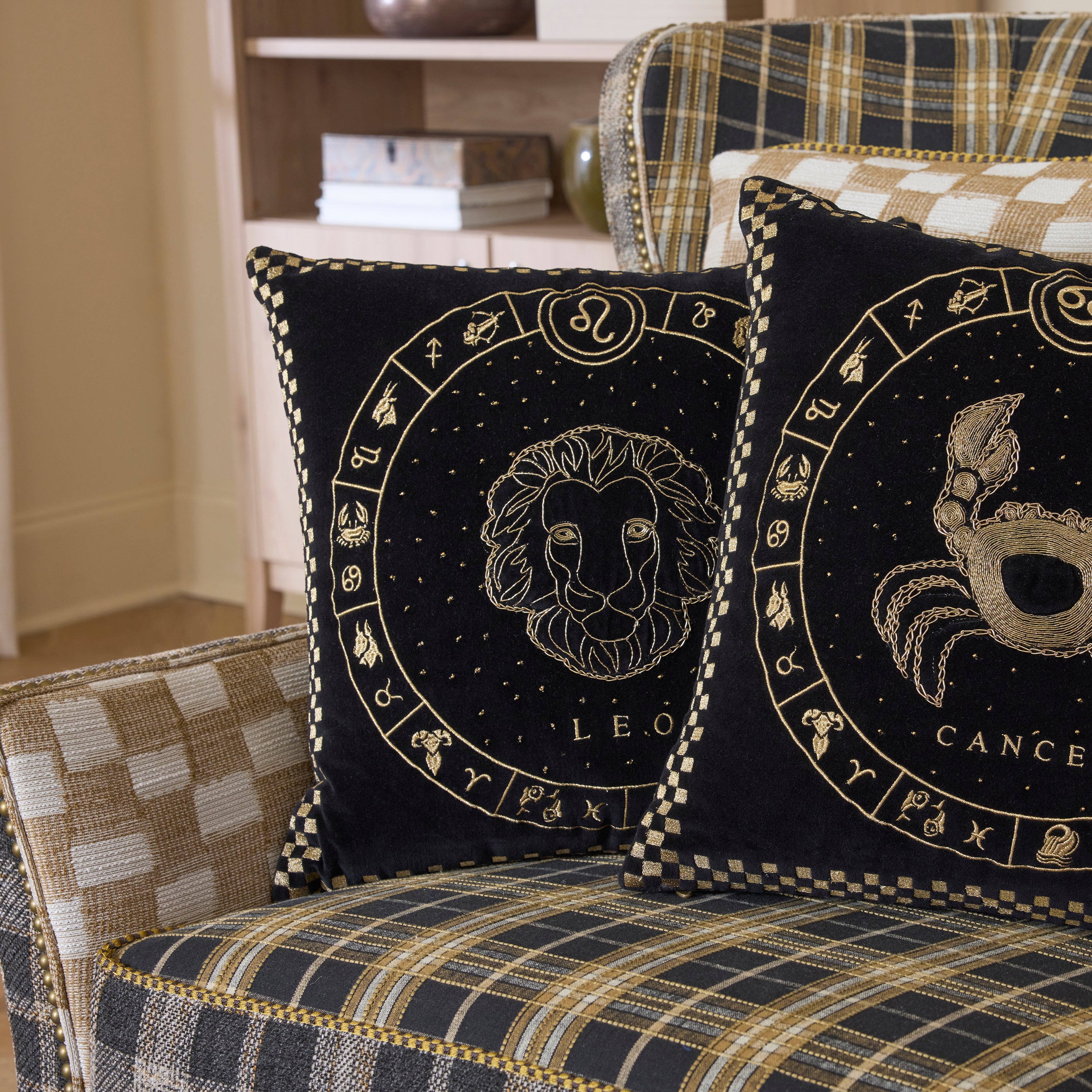 MacKenzie-Childs | Mad for Plaid Loveseat