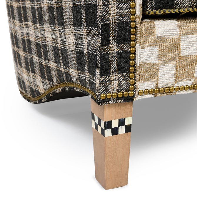 Mad for Plaid Wing Chair image number 7