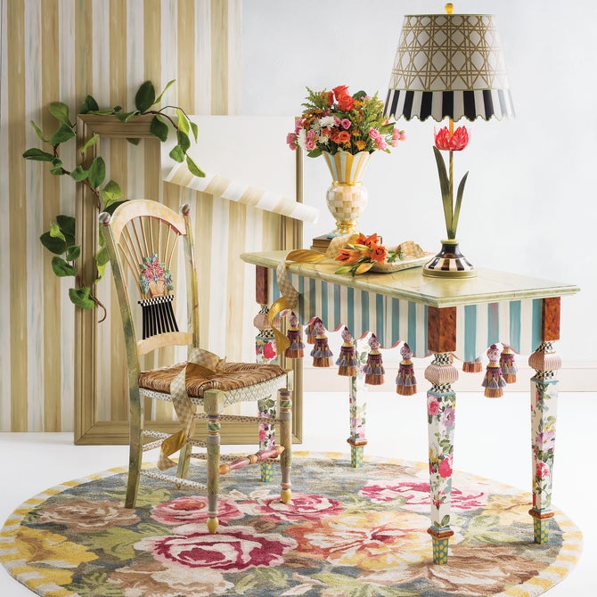 Light Flower Basket Side Chair image number 1