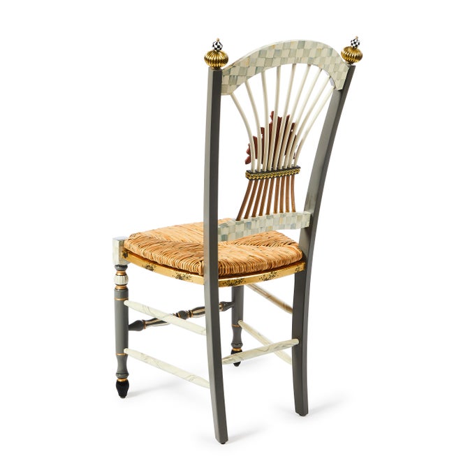 Sterling Check Flower Basket Side Chair image number 3