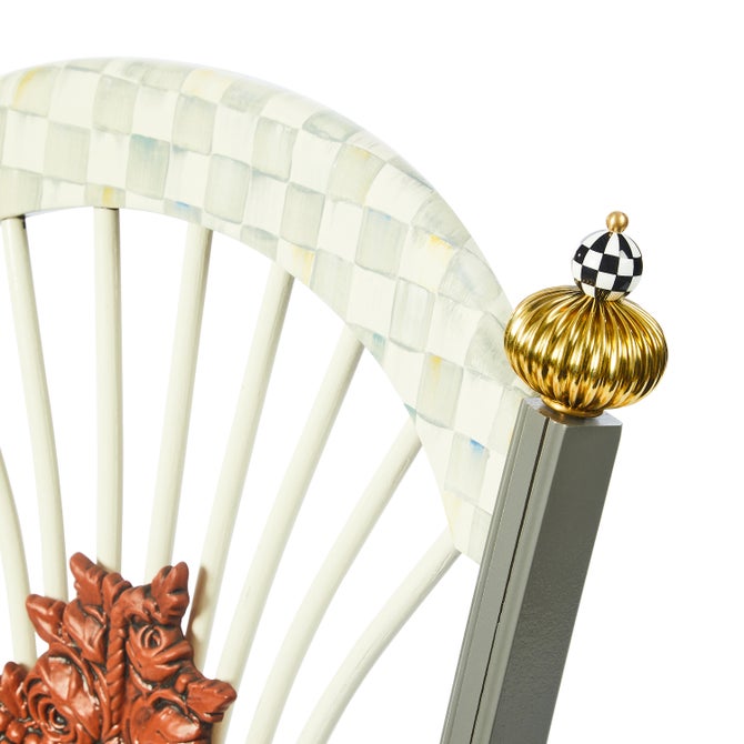 Sterling Check Flower Basket Side Chair image number 5