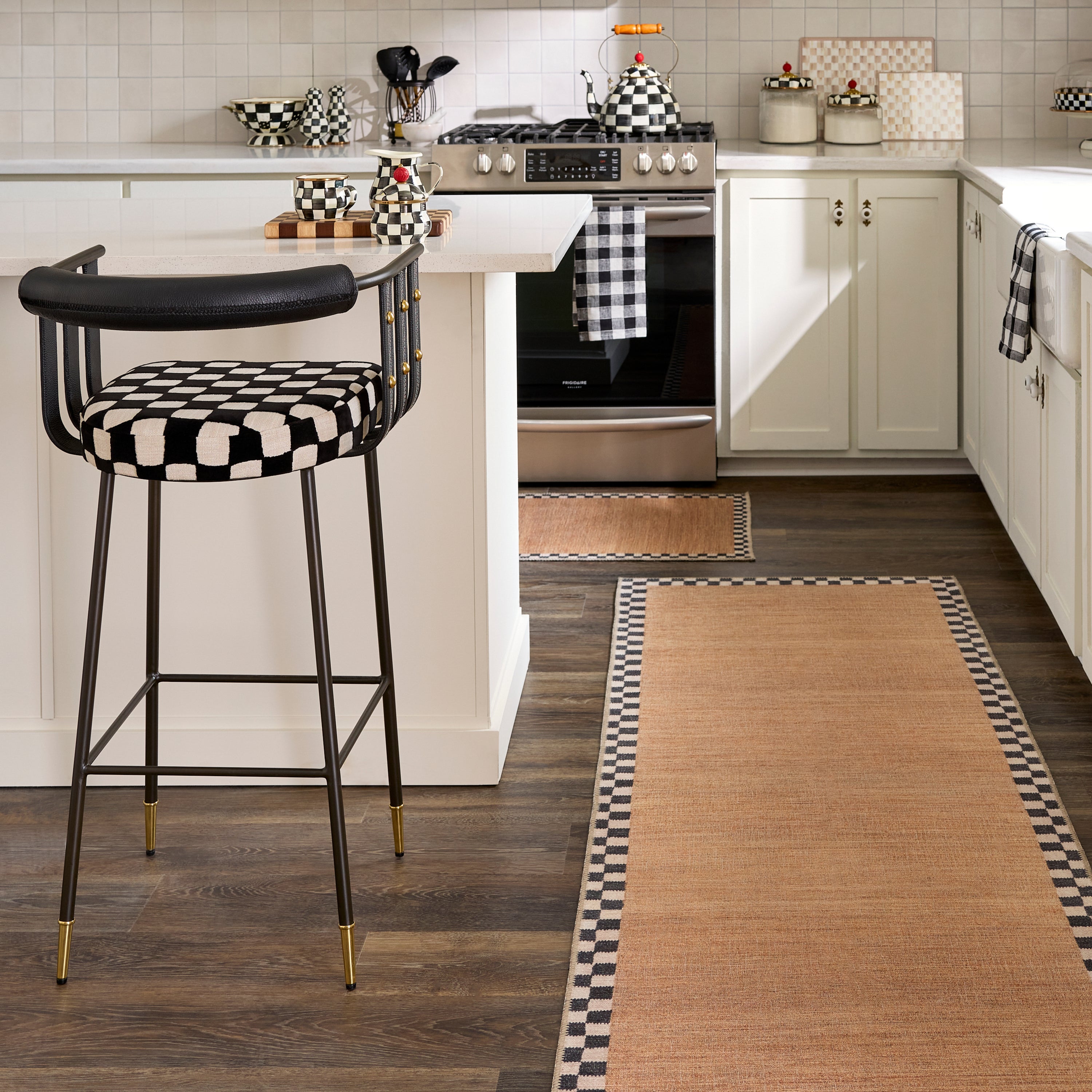 MacKenzie-Childs | Flatiron Gambit Bar Stool