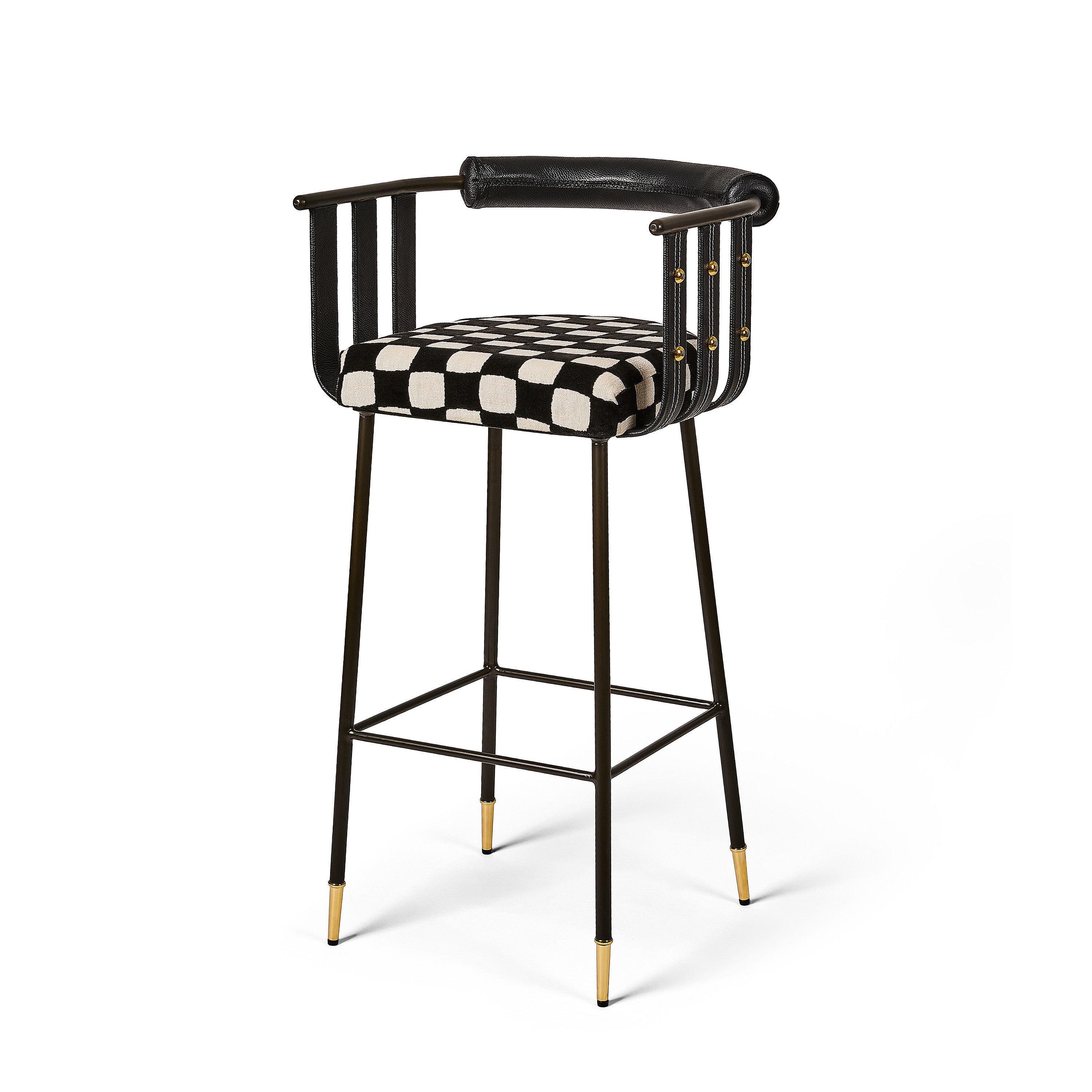 MacKenzie-Childs | Flatiron Gambit Bar Stool