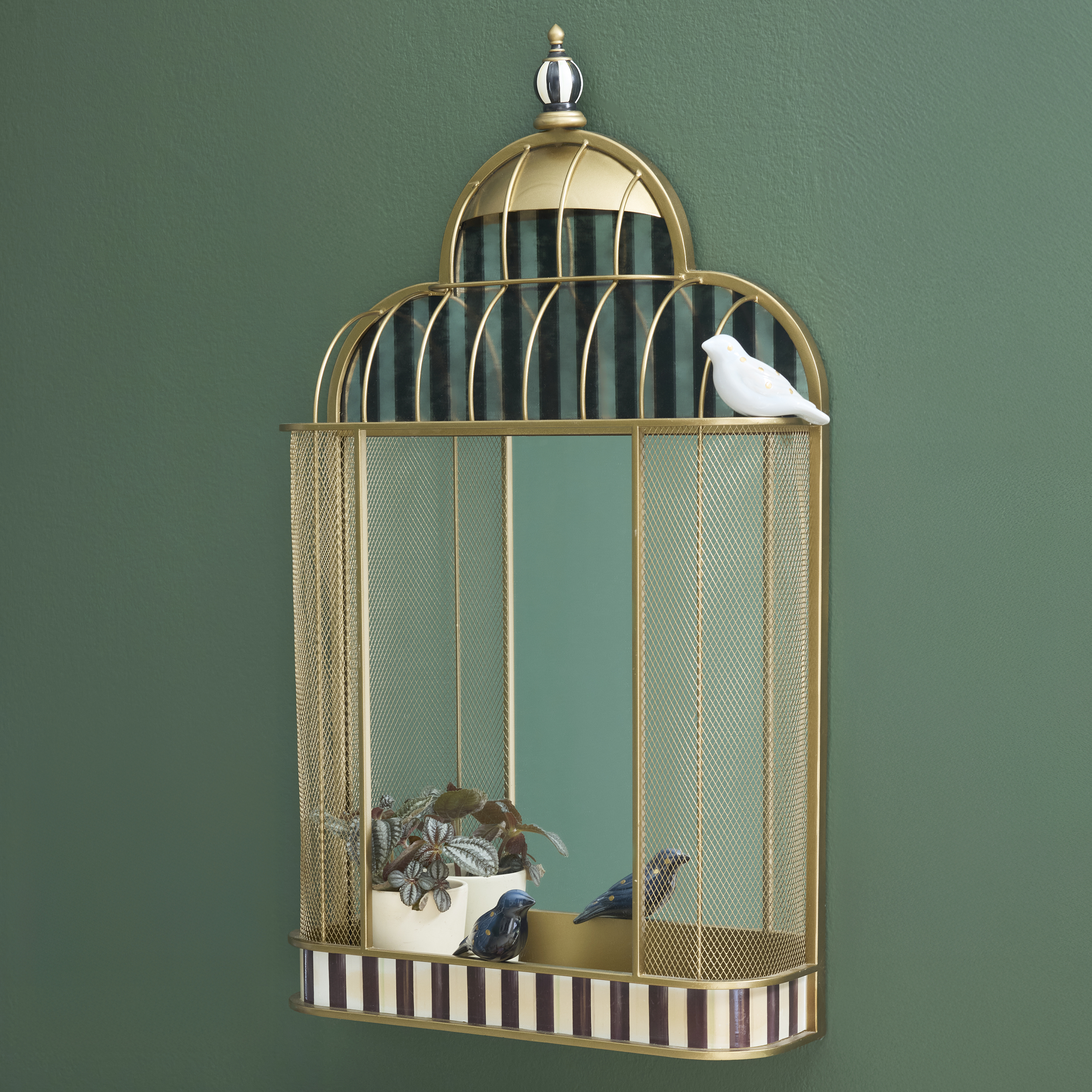 MacKenzie-Childs | Birdcage Medium Wall Mirror