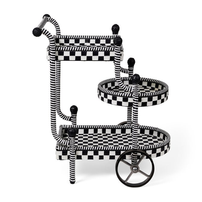 Gambit Check Outdoor Bar Cart image number 9