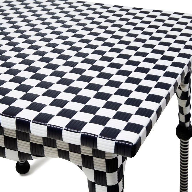 Gambit Check Outdoor Patio Dining Table image number 10