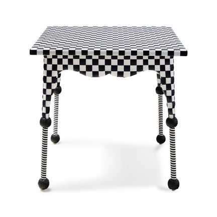 Gambit Check Outdoor Patio Dining Table