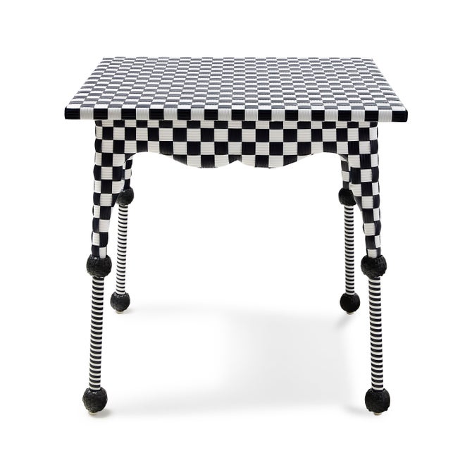 Gambit Check Outdoor Patio Dining Table image number 0