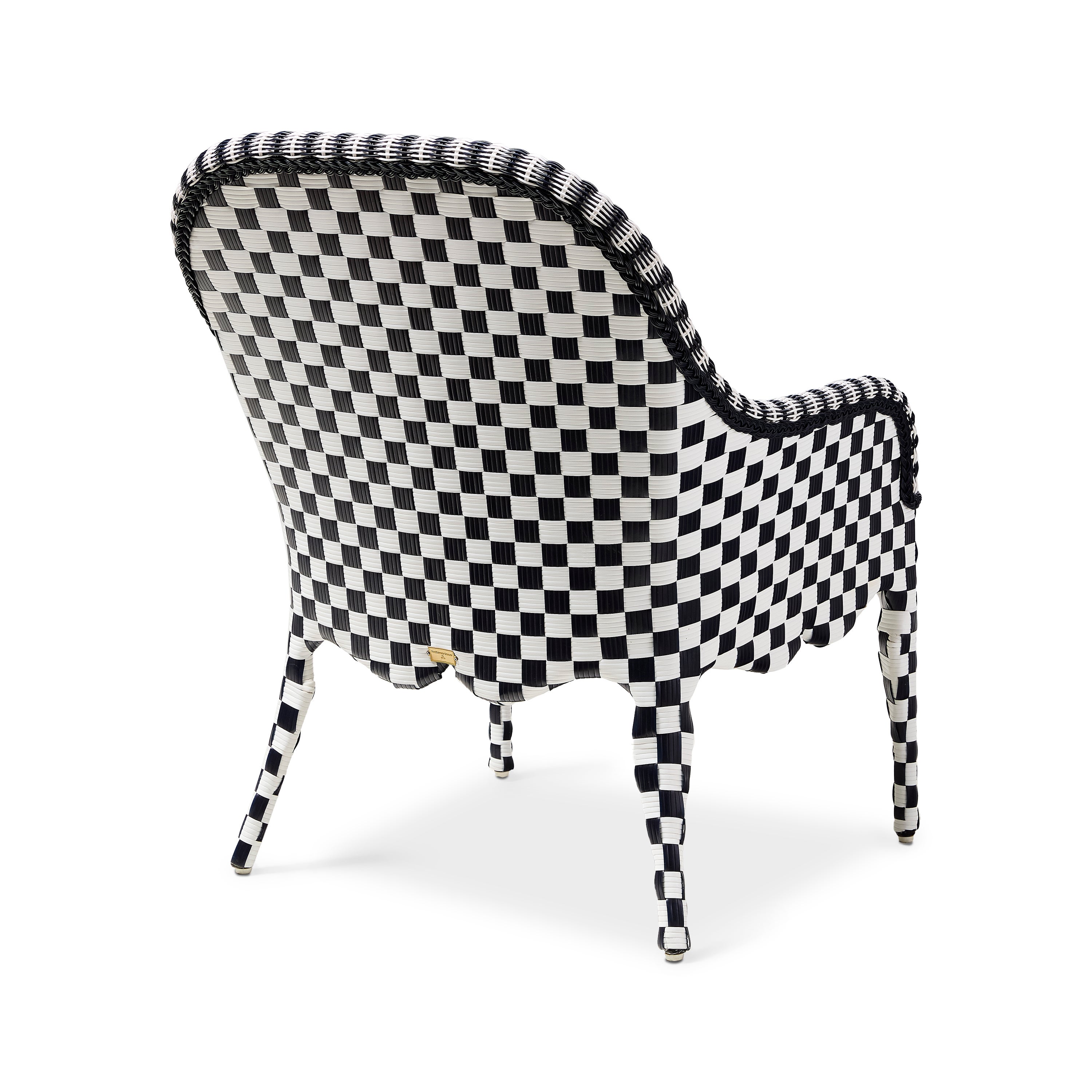 MacKenzie-Childs | Gambit Check Outdoor Accent Chair