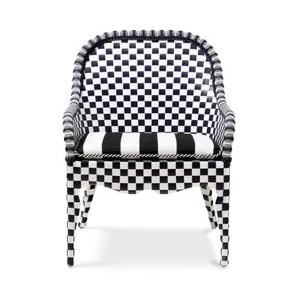 Gambit Check Outdoor Accent Chair