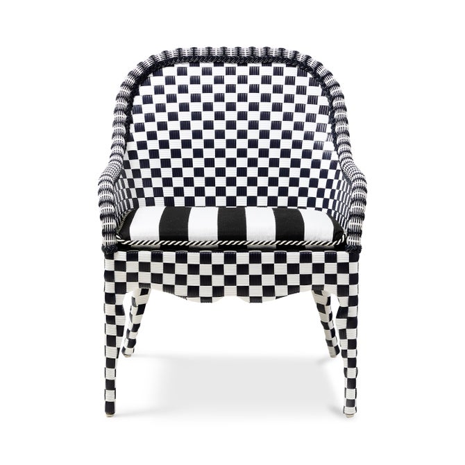 Gambit Check Outdoor Accent Chair image number 0