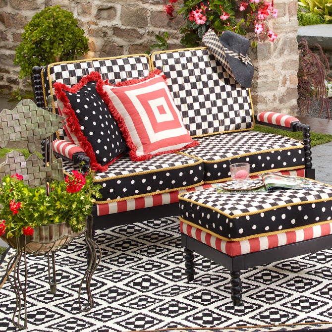 Spindle Cabana Outdoor Loveseat image number 1