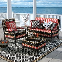 Spindle Cabana Outdoor Loveseat