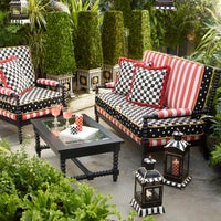 Spindle Cabana Outdoor Loveseat