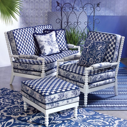 Indigo Villa Outdoor Loveseat