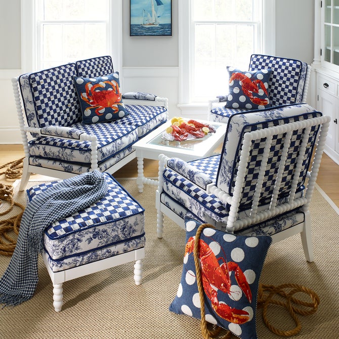 Indigo Villa Outdoor Loveseat image number 4
