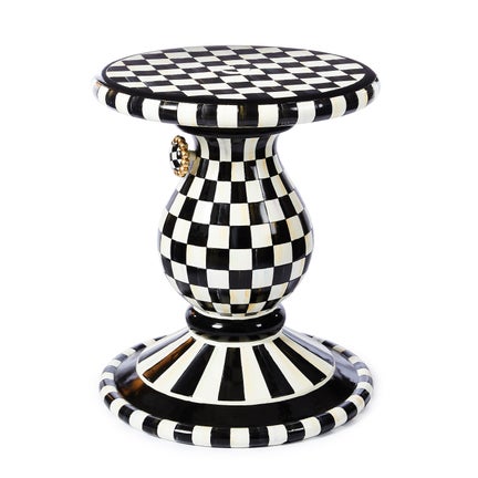 Outdoor Courtly Umbrella Stand Side Table