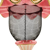 Rosy Check Pendant Bird Feeder